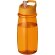 H2O Active® Pulse Bidón deportivo con tapa con boquilla de 600 ml personalizado naranja