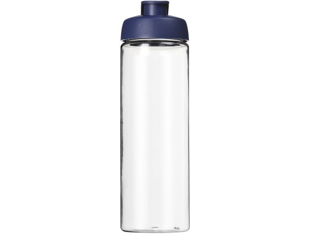 H2O Active® Vibe Bidón deportivo con tapa Flip de 850 ml personalizado transparente/azul