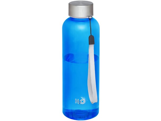 Bidón deportivo de 500 ml de Tritan™ personalizado azul real transparente