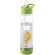 Botella deportiva y ligera con infusor de rosca para fruta 740 ml personalizada transparente/lima