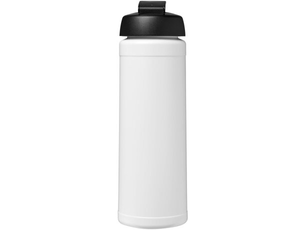 Baseline® Plus Bidón deportivo con Tapa Flip de 750 ml personalizado blanco/negro intenso