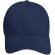 Gorra sandwich reciclada de 6 paneles GRS Topaz Azul marino detalle 13