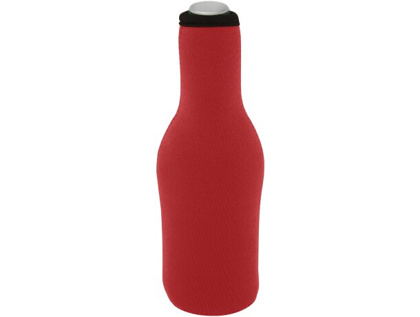 Botellas térmicas funda neopreno reciclado Fris se dobla cabe en bolsillo Rojo detalle 12