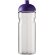 H2O Active® Base Bidón deportivo con Tapa Dome de 650 ml personalizado transparente/morado