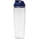 H2O Active® Tempo Bidón deportivo con Tapa Flip de 700 ml personalizado transparente/azul