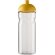 H2O Active® Base Bidón deportivo con Tapa Dome de 650 ml personalizado transparente/amarillo