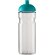 H2O Active® Base Bidón deportivo con Tapa Dome de 650 ml personalizado transparente/azul aqua