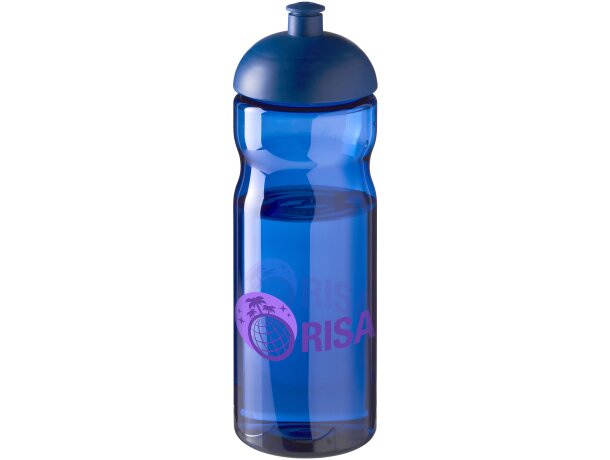 H2O Active® Base Bidón deportivo con Tapa Dome de 650 ml personalizado azul