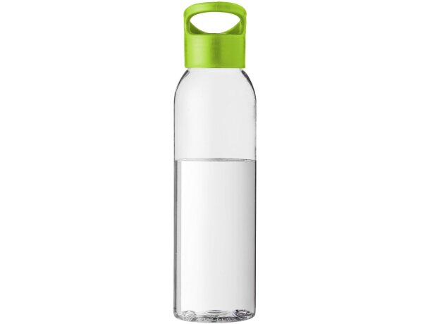 Bidón de Tritan™ de 650 ml colour-pop personalizado lima/transparente