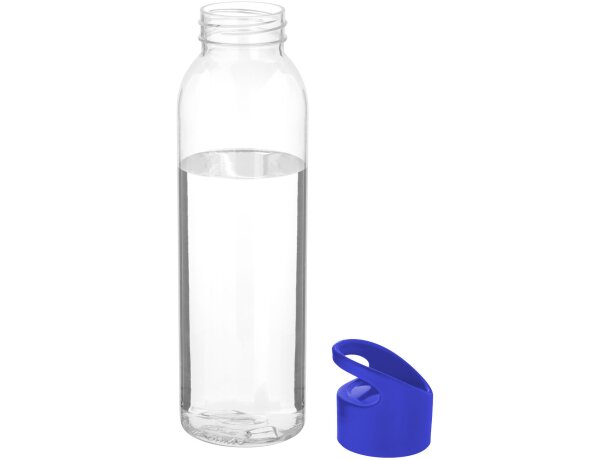 Bidón de Tritan™ de 650 ml colour-pop personalizado azul/transparente