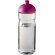 H2O Active® Base Bidón deportivo con Tapa Dome de 650 ml personalizado transparente/rosa