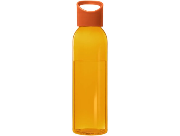 Botella de 650 ml con tapa de rosca personalizada personalizado naranja