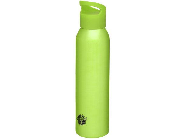 Bidón deportivo de 650 ml personalizado verde lima