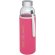 Bidón deportivo de vidrio de 500 ml personalizado rosa