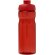 Bidón deportivo de 650 ml con tapa Flip personalizado rojo/rojo