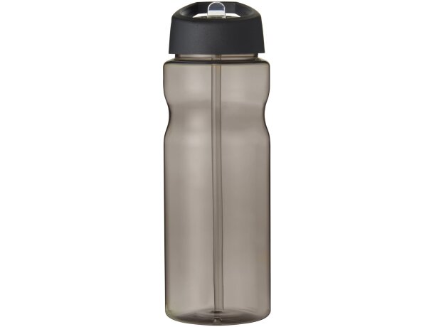 Bidón deportivo &quot;H2O Active® Base Tritan™&quot; de 650 ml personalizado carbón/negro intenso