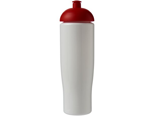 H2O Active® Tempo Bidón deportivo con Tapa Dome de 700 ml personalizado blanco/rojo