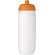 Bidón deportivo de 750 ml &quot;HydroFlex&quot; personalizado naranja/blanco