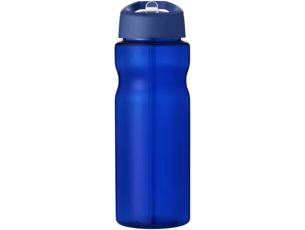 Bidón deportivo &quot;H2O Active® Base Tritan™&quot; de 650 ml personalizado azul/azul