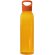 Botella de 650 ml con tapa de rosca personalizada personalizado naranja