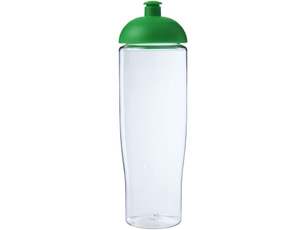 H2O Active® Tempo Bidón deportivo con Tapa Dome de 700 ml personalizado transparente/verde