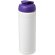 Baseline® Plus Bidón deportivo con Tapa Flip de 750 ml personalizado blanco/morado