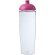 H2O Active® Tempo Bidón deportivo con Tapa Dome de 700 ml personalizado transparente/rosa