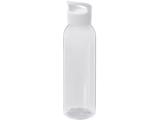 Botella de 650 ml con tapa de rosca personalizada barato blanco