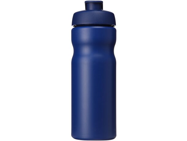 Baseline® Plus Bidón deportivo con tapa Flip de 650 ml personalizado azul