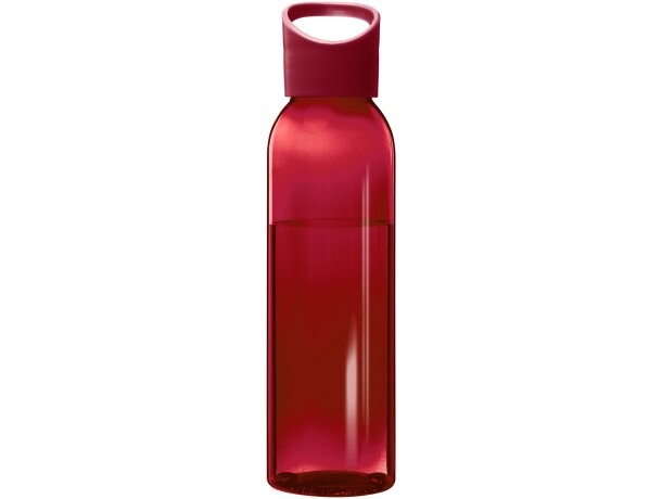 Botella de 650 ml con tapa de rosca personalizada original rojo