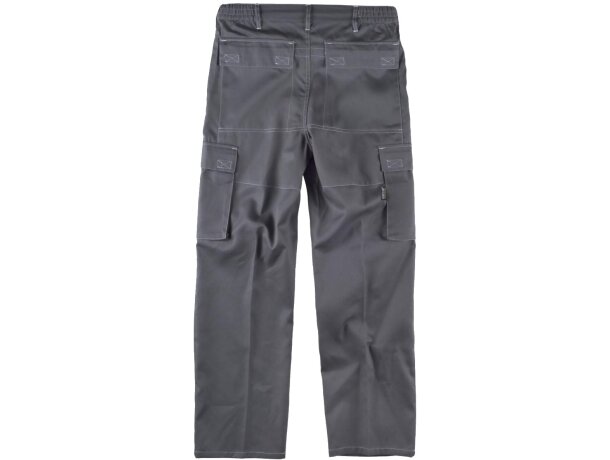 Pantalon básicos gris barata