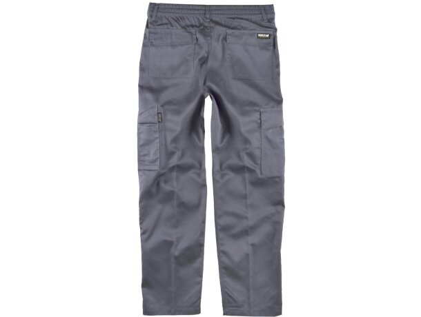 Pantalon básicos gris barata