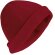 Gorros de lana con dobladillo Montreal Valento micro-polar anti-pilling Rojo loto