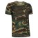 Camisetas personalizadas Jungle Valento camuflaje manga corta 100% algodón 160 g/m2