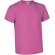 Camiseta manga corta original poliéster 160 g/m2 Roonie Rosa fluor