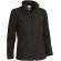 Chaquetas softshell de hombre Cecile Valento con alta retención térmica Negro