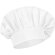 Gorro cocinero para publicidad Coulant Valento algodón 210 g/m2 Blanco