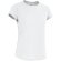 Camisetas manga corta mujer poliéster 145 g/m2 Blanco