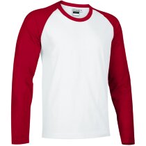 Camiseta manga larga de hombre combinada 200 gr Valento