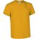 Camiseta para personalizar con logo Racing Valento calidad-precio inmejorable 100% algodón 160 g/m2 naranja mostaza
