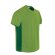 Camiseta tecnicas con logo Marathoner Valento tejido Dry-Knit bordado Verde kelly