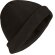 Gorros de lana con dobladillo Montreal Valento micro-polar anti-pilling Negro