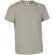Camiseta para personalizar con logo Racing Valento calidad-precio inmejorable 100% algodón 160 g/m2 beige arena
