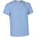 Camiseta para personalizar con logo Racing Valento calidad-precio inmejorable 100% algodón 160 g/m2 azul celeste