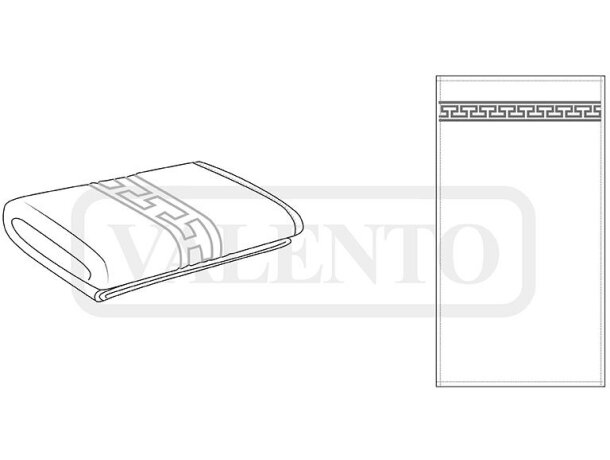 Toalla MEDUSA Valento detalle 1