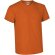 Camiseta manga corta original poliéster 160 g/m2 Roonie Naranja fluor