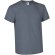 Camiseta para personalizar con logo Racing Valento calidad-precio inmejorable 100% algodón 160 g/m2 gris cemento