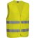 Chalecos reflectantes Wagon Valento alta visibilidad poliéster 155 g/m2 Amarillo fluor