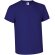 Camiseta para personalizar con logo Racing Valento calidad-precio inmejorable 100% algodón 160 g/m2 violeta berenjena