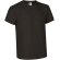 Camiseta para personalizar con logo Racing Valento calidad-precio inmejorable 100% algodón 160 g/m2 negro